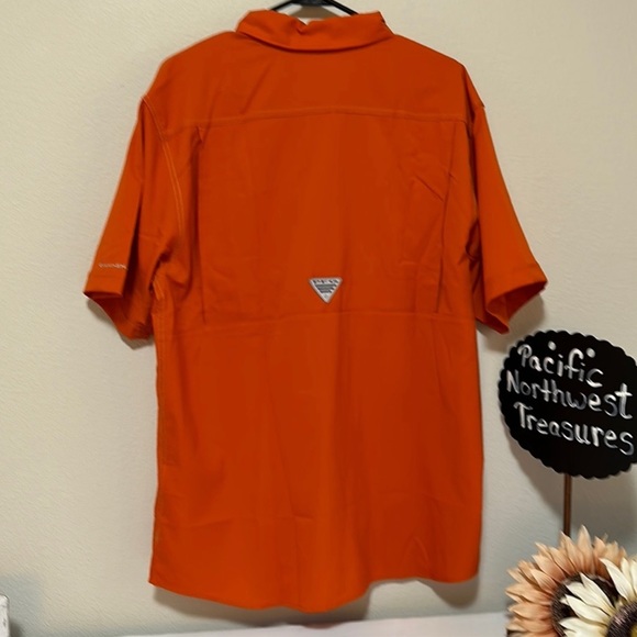 Columbia PFG OMNI SHADE short sleeved button down shirt - Picture 7 of 7